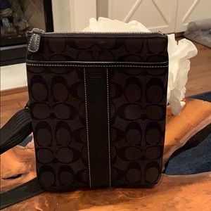 Coach crossbody black purse
